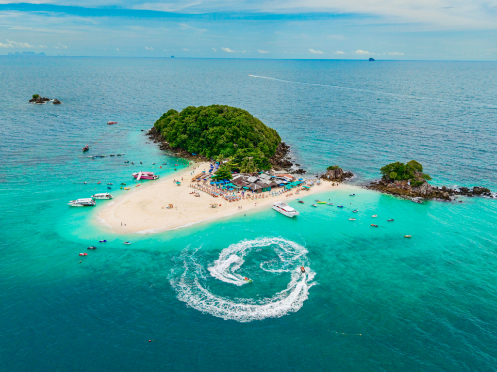 ทัวร์เกาะพีพี 5 เกาะ Yacht ไปเช้า-เย็นกลับ