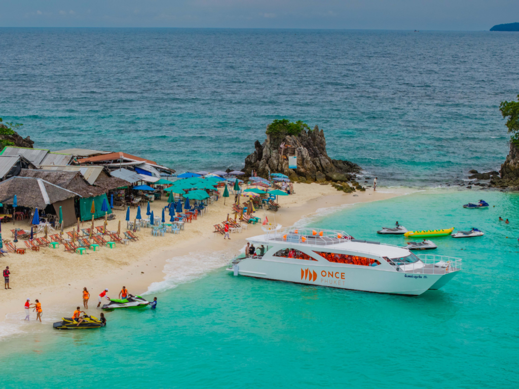 ทัวร์เกาะพีพี 5 เกาะ Yacht ไปเช้า-เย็นกลับ
