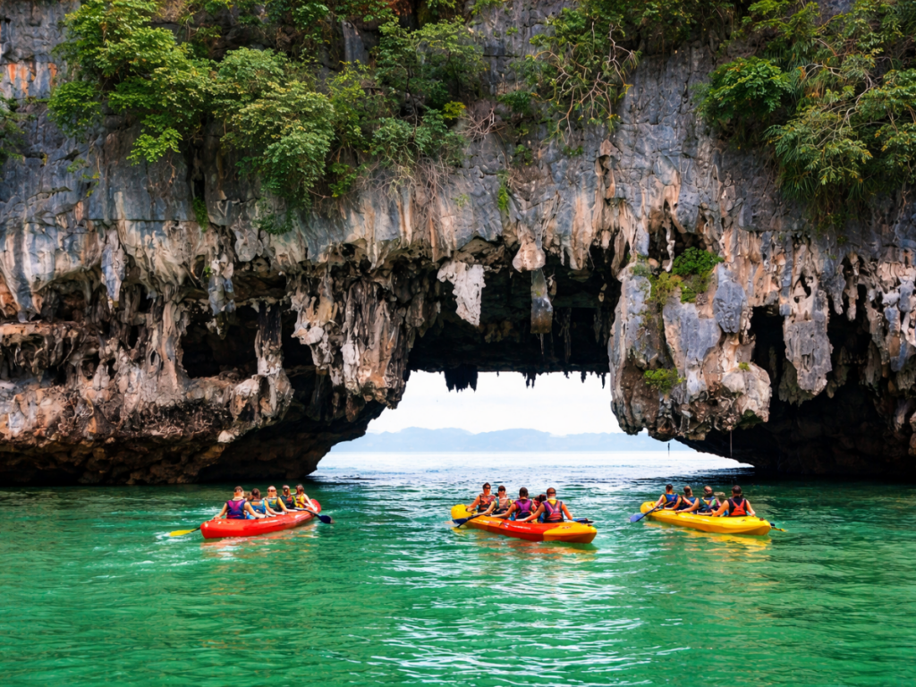 ทัวร์อ่าวพังงา – เจมส์บอนด์ Yacht เต็มวัน
