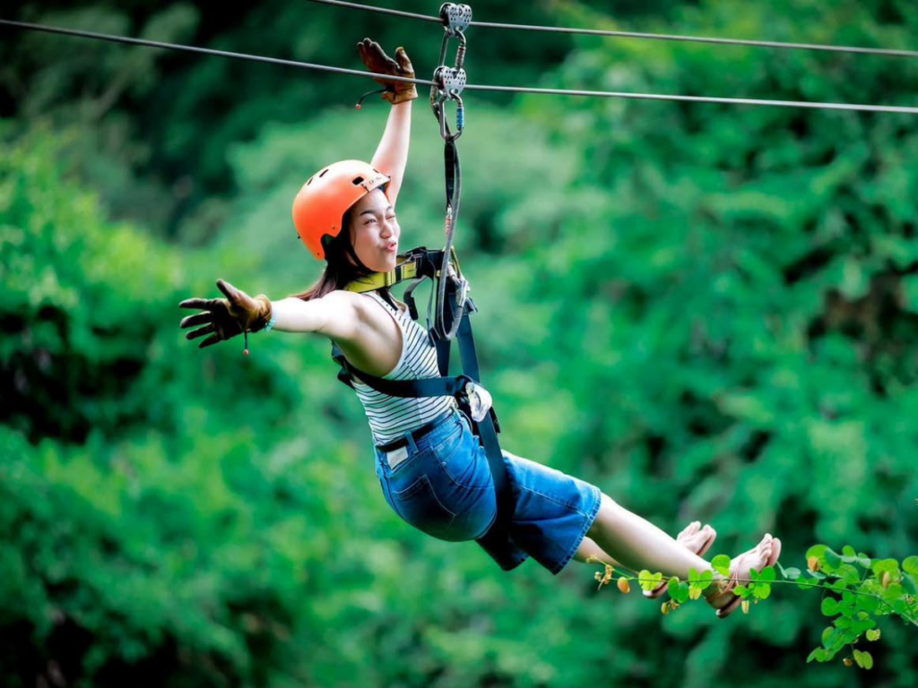 Tree Bridge Zipline Samui