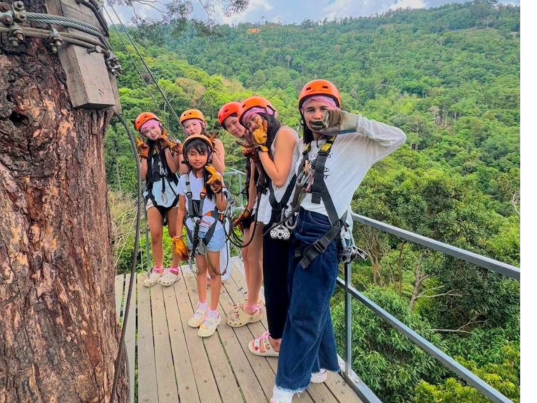 Tree Bridge Zipline Samui