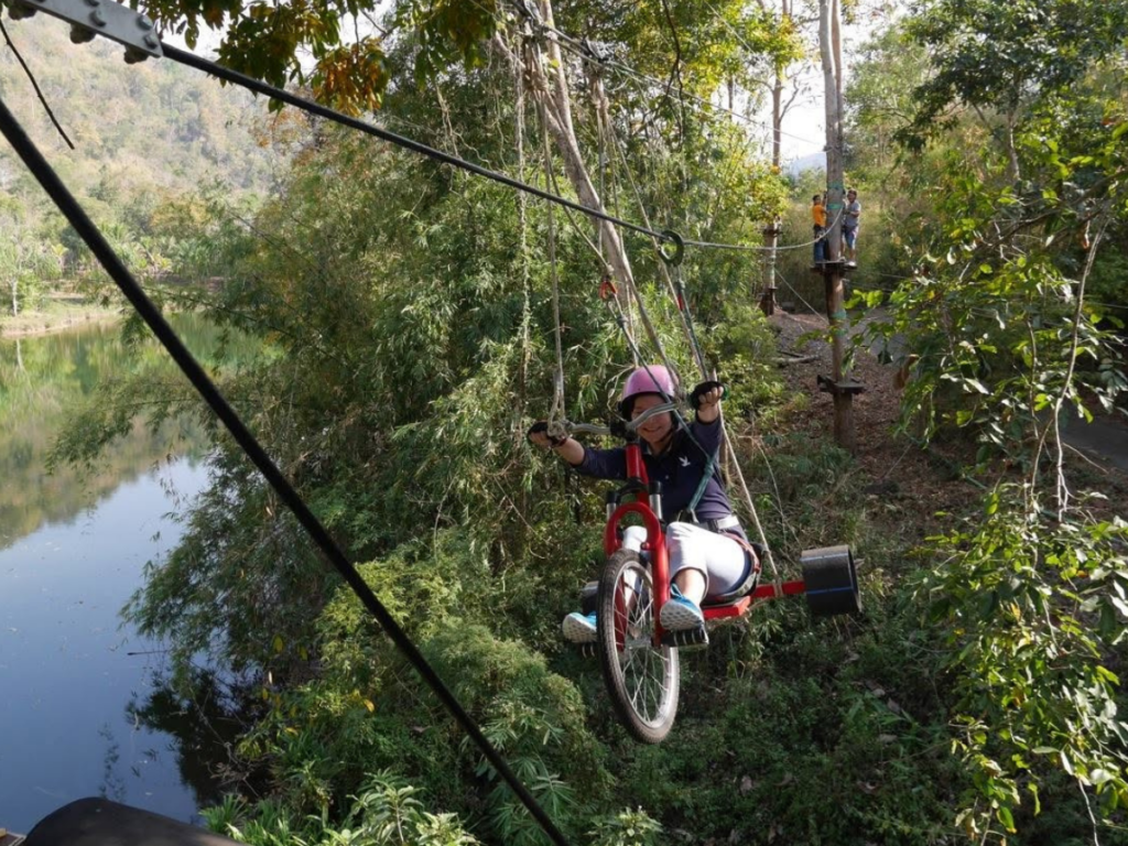 Tree Top Adventure Park Kanchanaburi