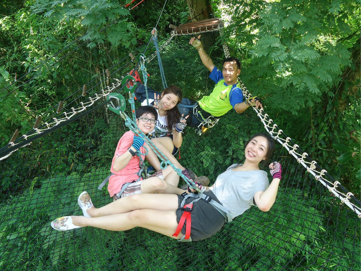 Tree Top Adventure Park Kanchanaburi รูป 3