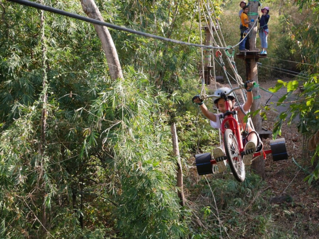 Tree Top Adventure Park Kanchanaburi