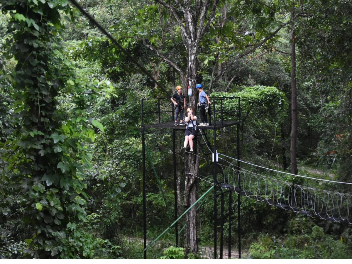 Zipline Adventure ห้วยตึงเฒ่า เชียงใหม่ รูป 4