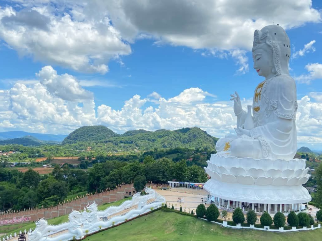 Tour Chiang Rai One Day – White temple +Blue Temple+Lalita Cafe +Huay Pla Kung Temple +Longneck (Exclude Huay Pla Kung Ticket)