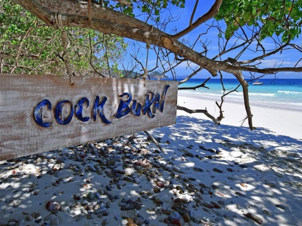 A : Cock Burn Island เกาะช้างเผือก – ทะเลเมียนมา (SpeedBoat)