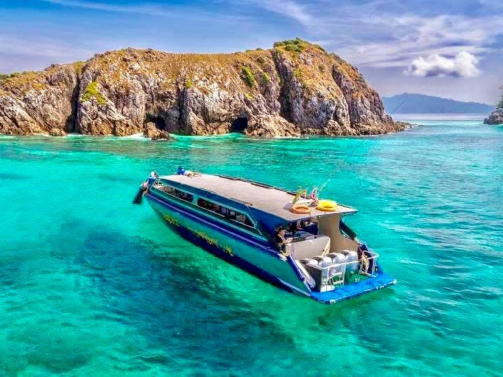 A : Cock Burn Island เกาะช้างเผือก – ทะเลเมียนมา (SpeedBoat)